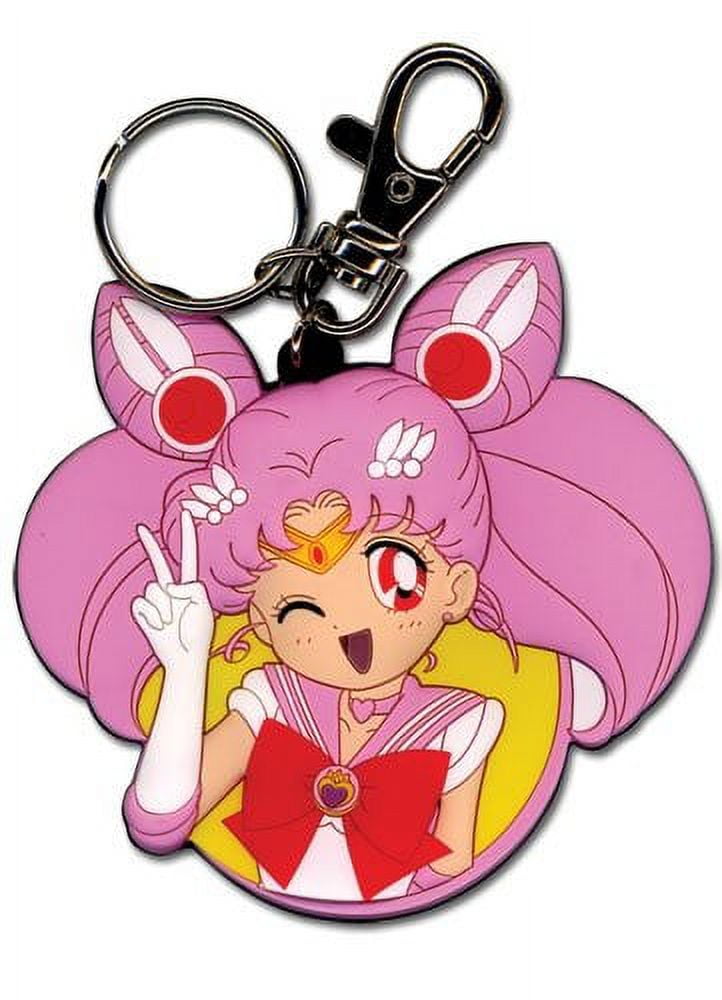 Japan Anime Sailor Moon Pendant Keychains Holder Car Key Chain