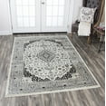 thumbnail image 2 of Rizzy Home ZH7102 Ivory 2'3" x 7'7" Power-Loomed Area Rug, 2 of 5