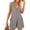 Grey, variant on Lu's Chic Women's Shorts Romper Summer Jumpsuit Sleeveless Tank Cute Loose Casual Thin Mid Thigh Jumpers Black Large