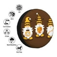 thumbnail image 4 of Pofeuu Gnomes With Honey Print Spare Tire Wheel Cover for Car Truck SUV Camper Universal Fit Spare Tire Cover RV Spare Tire Covers-17 inch, 4 of 6