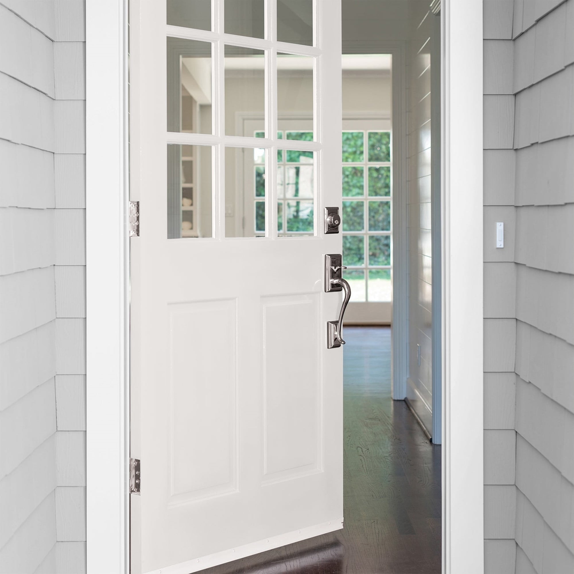 Glidden Fundamentals Dusky Dawn / Grey, Satin Exterior Paint, 1 Quart