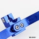 thumbnail image 5 of Palanca de cambios universal de aleación de aluminio para motocicleta, doble cabezal, bidireccional, reposapiés, pedal de cambio, accesorio para motocicleta (azul), 5 of 7