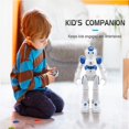 thumbnail image 4 of Remote Control Robot Toys Intelligent Programmable Walking Dancing Robots  Smart Gesture Sensing Learning for 7-14 Kids Blue, 4 of 4