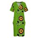 thumbnail image 4 of Ojibwe Flower Beadwork Indigenous WAWEZHI CANADA Loose Pocket Dress Dress woman Woman fashion, 4 of 7