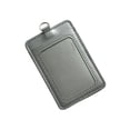 thumbnail image 1 of Inteprter 10 piezas de portatarjetas de identificación, suministros de oficina de negocios, funda protectora informal de colores, funda para tarjetas de Carpetas de archivos Vertical/Gris, 1 of 6