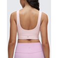 thumbnail image 2 of Top Deportivo CRZ YOGA Butterluxe con Espalda en U y Relleno Grande Rosa, 2 of 5