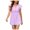 Purple-01, variant on Mittory Womens Plus-Size Tunics Petal Short Sleeve Tops Summer V Neck Button Down Eyelet Shirts