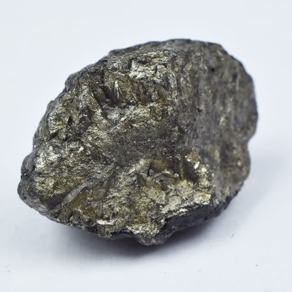 Golden Uncut Raw Rough 101.50 Ct Natural CERTIFIED Pyrite Crystal Loose Gemstone