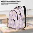 thumbnail image 7 of DISNIMO Cute Cat Print Girls Backpack 17-Inch School Bag for Primary Elementary Students Lightweight Portable Bookbag with Padded Straps, Back to School Supplies, 7 of 7