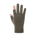 thumbnail image 4 of Protector solar Guantes de seda de hielo de secado rápido para hombres y mujeres Verano Fino Transpirable Montar al aire libre Conducir Guantes de pesca Deportes Medio dedo, 4 of 5