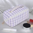 thumbnail image 1 of Bolso de Cosméticos Bolsa de cosméticos con fragancia pequeña, bolsa de almacenamiento de lavado de 2 capas, Simple para mujeres y niñas, 1 of 9