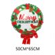 thumbnail image 3 of Globos de decoración navideña, globo de alce de pie, globo de aluminio de Papá Noel y ciervo, juguete inflable, decoración de fiesta de Navidad, globo de reno, 3 of 5