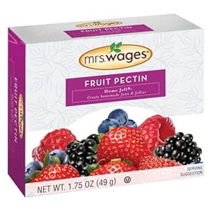 Mrs. Wages Fruit Pectin Home Jell | Easy-To-Use | Fast Results | Homemade Jelly, Jams, or Freezer Jams | 1.75 oz Packet