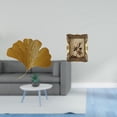 thumbnail image 2 of Elegante arte de ginkgo con marco de fotos vintage ornamentado, escultura decorativa para sala de estar, oficina, hotel, comedor, restaurante, casa de, 2 of 8
