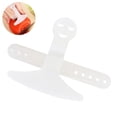 thumbnail image 3 of CIMAXIC Smile Face Finger Protector Adjustable Plastic Cutting Safe Finger Guard Kitchen Tools Gadgets,3.35"X2.44"X0.08", 3 of 4