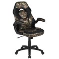 thumbnail image 1 of High Back Racing Style Ergonomic Gaming Chair with Flip-Up Arms, Camouflage/Black LeatherSoft, 1 of 9