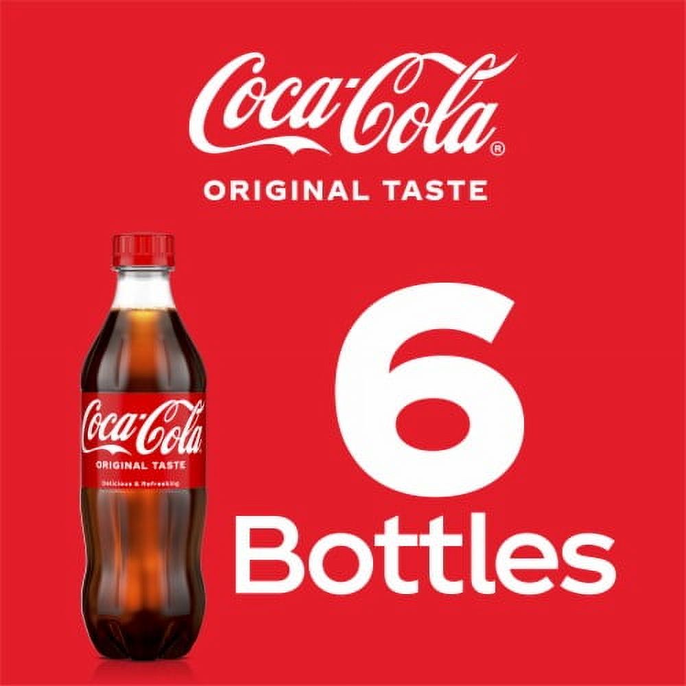 Coca-Cola Classic Soda Bottles 6 pk / 16.9 fl oz