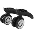 thumbnail image 1 of Luggage Wheel, Low Noise Wear  Universal Luggage Replacement Wheel Easy To Install PP PET Material  For Suitcase, 1 of 8