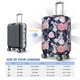 thumbnail image 4 of Balery Rose Flowers Funda de equipaje, fundas para maletas, elástica, lavable, protector de maletas, compatible con maletas de 18 a 32 pulgadas-X-Large, 4 of 7