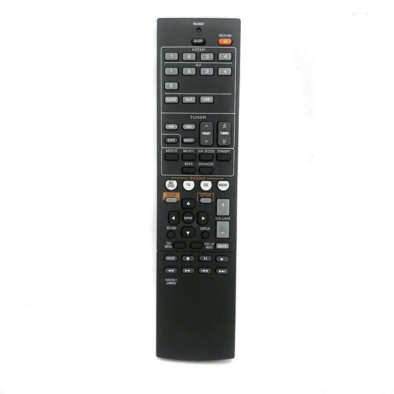 New RAV521 ZJ66500 For YAMAHA AV Audio Video Remote Control RXV377 YHT4910U