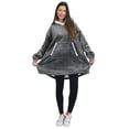 thumbnail image 1 of Sudadera Cobija AGBOX Gris con Capucha y Borrega | para Máximo Confort | Ideal para Descanso y Días Fríos, 1 of 5