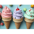 thumbnail image 3 of Colorful Ice Cream Themed Backdrop Banner Background Party Decorations for Summer Parties Ice Cream Socials Photo Booths Kids Parties Celebrations, 3 of 7