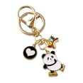 thumbnail image 2 of Xinyolin New Year Keychain Panda Heart Pendant Best Wishes Polished Lobster Clip Lightweight Shoulder Bag Schoolbag Decoration Pendant Keyring, 2 of 8