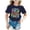 Navy, variant on Ytxxxx Kids Back To School Graphic Short Sleeve Round Neck Tee Black 3-4 Years