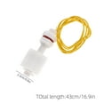 thumbnail image 2 of UPOUART 2Pcs PP Material Water Tank Float Valves for Ponds and Chemical Industry, 2 of 8