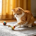 thumbnail image 5 of Interactive Cat Toys Bird - Realistic Cat Interactive Toys for Indoor Cats with Catnip and Feather, Bored Kitten Kicker Brown, 5 of 6