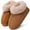 Brown, variant on Ecetana Women's Bootie Slippers Memory Foam Furry Slipper Non-slip House Shoes with Fluffy Collar