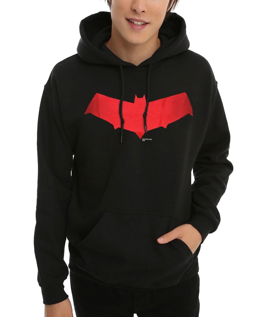 Batman Red Hood Symbol Hoodie 