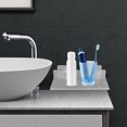 thumbnail image 4 of BESTYASH 1Pcs L Shape Clear Acrylic Wall Mounted Storage Rack for Washroom Wall Decor and Renters, 4 of 7