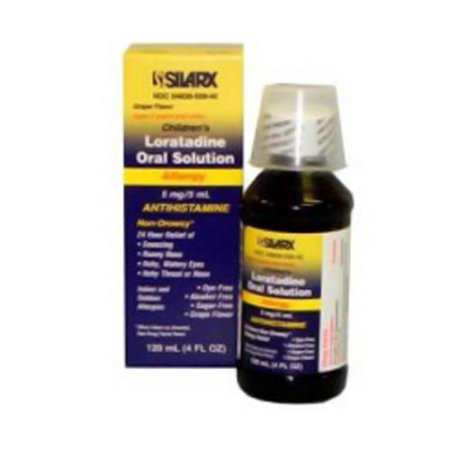 Silarx Children's Loratadine Oral Solution Allergy Antihistamine Non-Drowsy 120 Ml 4 Oz 1 Pack