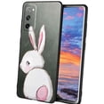 thumbnail image 1 of Compatible with Samsung Galaxy A02S(US Model) Phone Case, Cute-Rabbit Case Men Women, Flexible Silicone Shockproof Case for Samsung Galaxy A02S(US Model), 1 of 1