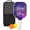 White, variant on Pickleball Paddles Set Of 1, Fiberglass Surface, Galaxy, Universe, Starry Sky Print, 1 Paddle, 2 Balls & Bag