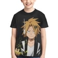 thumbnail image 6 of My Hero Academia Denki Kaminari Kids T-Shirt 3d Printed Graphic T-Shirts Boys And Girls Short Sleeve Shirts For Youth Kids X-Small, 6 of 7
