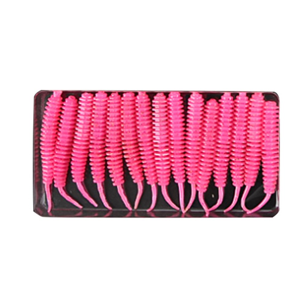 6cm 1.5g 15pcs Fishing soft bait lures Pesca carp bass Elastic Needle