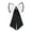 Black White, variant on yotijay Detachable Satin Bow Elegant Fashion Detachable Bow for Outfit Parties Dress Red White