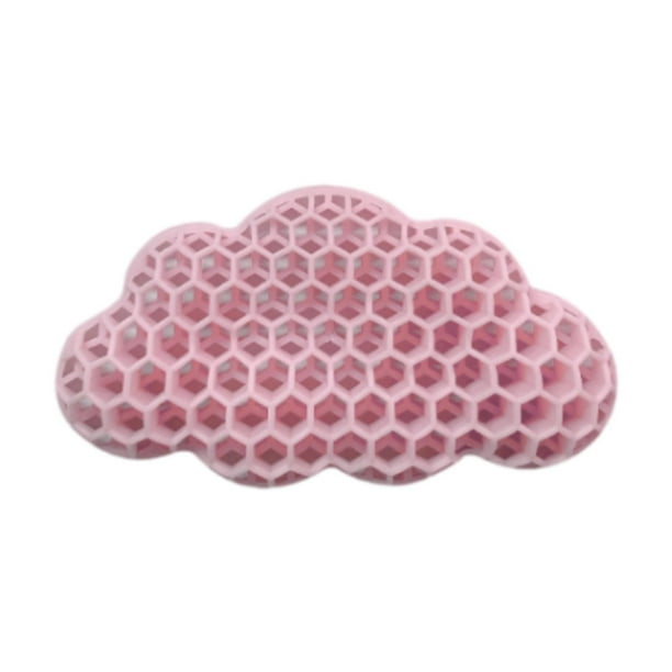 Tpe Mouse Muñna de muñeca Muñ para la muñeca, soporte de almohadilla de pulsera hueca ergonómica linda muñequera para juegos en casa de la