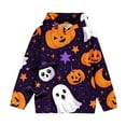 thumbnail image 5 of Odeerbi Toddler Boys Halloween Hoodies Fall Winter Pullover Hooded Sweatshirts 4-14 Years Children's Halloween Printed Hoodie Long Sleeve Top Sweatshirt Toddler Clothes Black, 5 of 7