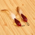 thumbnail image 4 of Cat Teasing Stick Retractable Fish Type Telescopic Feathers Funny Stick Pet Rods Simulation Fishing Rod Cats Toy, 4 of 7