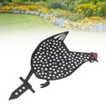 thumbnail image 1 of Chicken Garden Stake, Iron Handmade Exquisite Chicken Garden Stake Weather Resistant  Chicken Statue for Yard Decoration Lawn Signage and Marker, 1 of 7