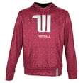thumbnail image 2 of Men's ProSphere Red Wittenberg University Tigers Football Name Drop Pullover Hoodie, 2 of 3