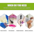 thumbnail image 4 of 6 Rolls Vet Wrap Self Adherent Wrap, Vet Wrap For Dog Cohesive Compression Bandage (5.0cm*4.5m), 4 of 5