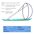 thumbnail image 4 of LAFGUR Voile Coupe-Vent Pliable Ultralégère Robuste avec Fenêtre Transparente, 4 of 8
