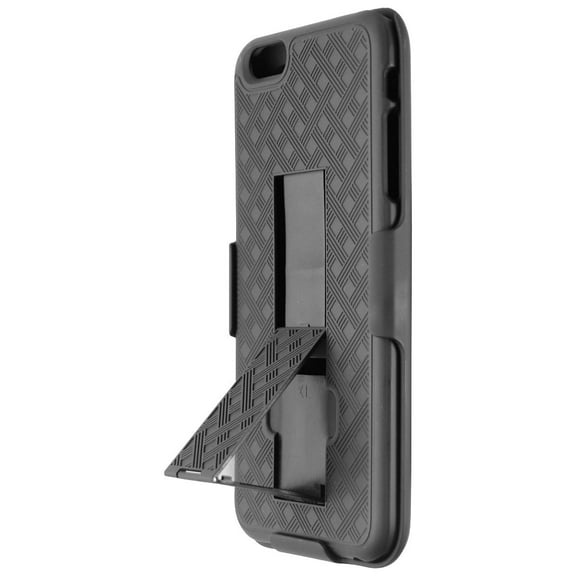Aduro Combo Shell & Holster Case for Apple iPhone 6s Plus / 6 Plus - Black
