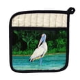 thumbnail image 1 of Betsy Drake PT738 Dicks Wood Stork Pot Holder, 1 of 1