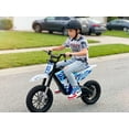 thumbnail image 2 of NEXVEY SPARK03 Electric Dirt Bike for Kids Ages 8–14 – 1500W Peak Motor, 22 MPH Top Speed, 48V 10.4Ah Battery, 22-Mile Range, 3 Speeds, Dual Suspension, 14" Off-Road Tires & Disc Brakes, 2 of 9