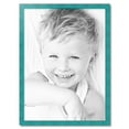 thumbnail image 2 of ArtToFrames 27" x 37" Turquoise Picture Frame, 27x37 inch Blue Wood Poster Frame (WOM-4588), 2 of 8